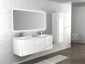 LIVERPOOL - Double wall-mounted vanity unit _ Remail by G.D.L.